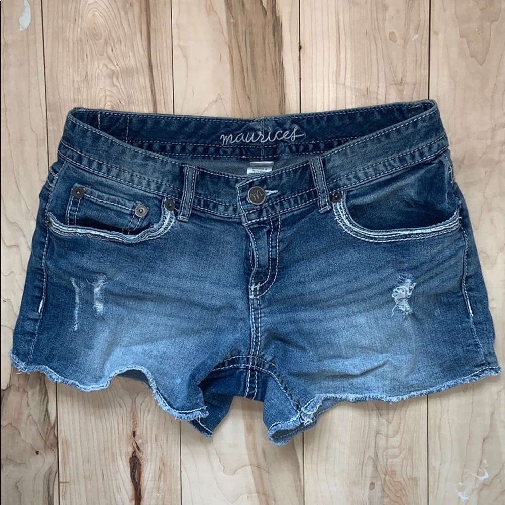 Blue Jean Shorts